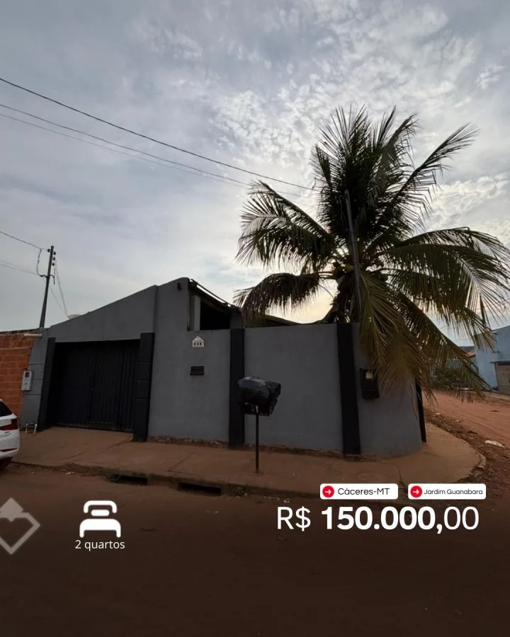 Casa à venda em Jardim Guanabara, Cáceres: Casa · Jardim Guanabara